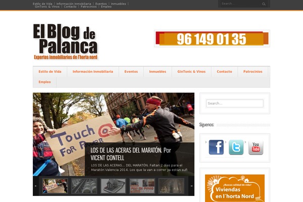 Bangkok Press theme site design template sample