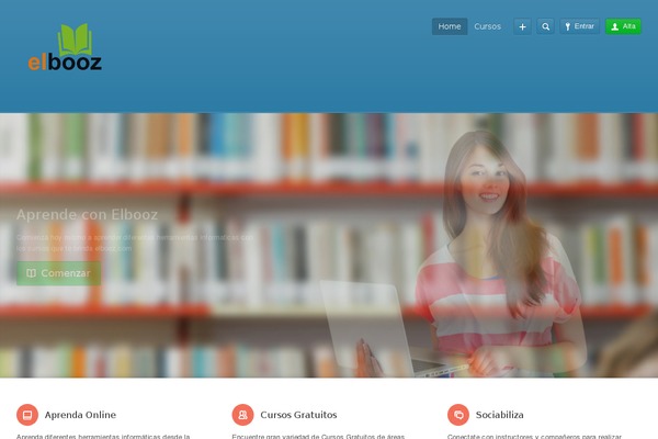 Academy theme site design template sample