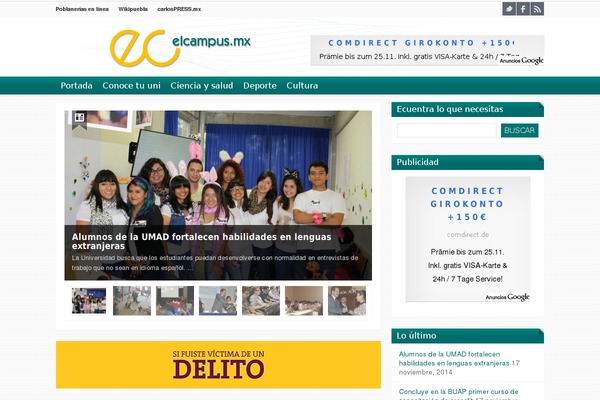 elcampus.mx site used Goodnews 4
