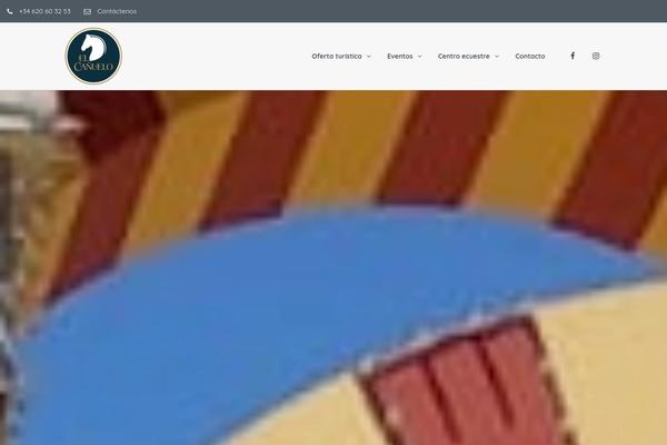 Homey theme site design template sample