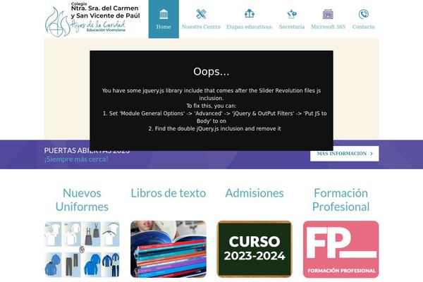 Site using Radykal-fancy-gallery plugin