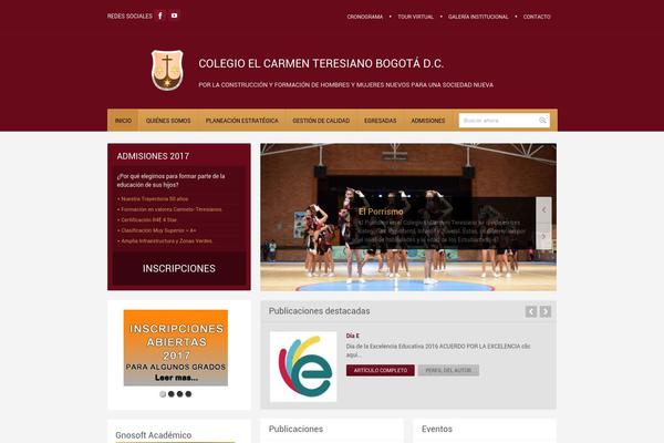 WP Education theme site design template sample