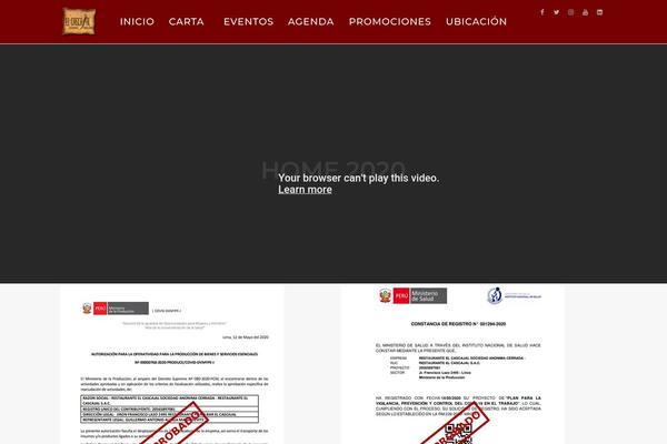 Site using Hybrid-composer plugin