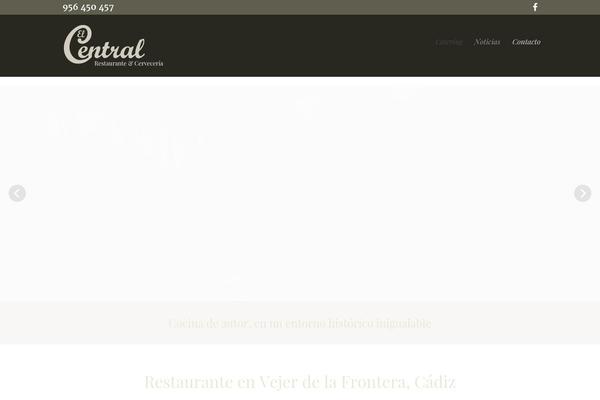 Nosh theme site design template sample