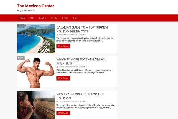 RedWaves Lite theme site design template sample