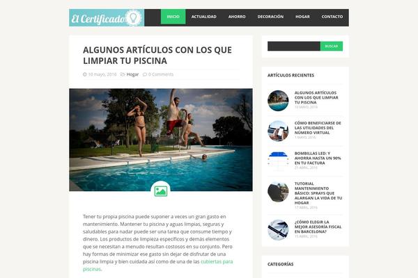 MH Cicero lite theme site design template sample