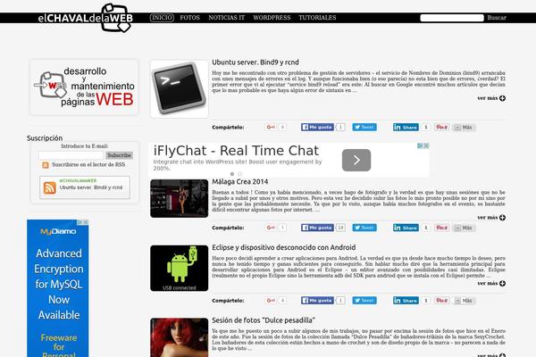elchavaldelaweb.com site used Wp_template