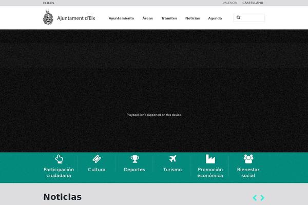 CityGov website example screenshot