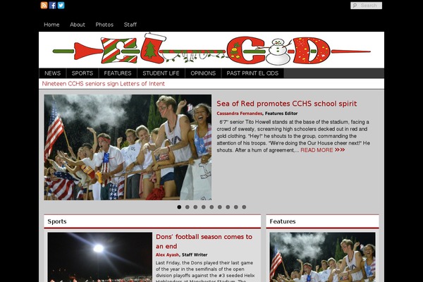 Sno Flex theme site design template sample