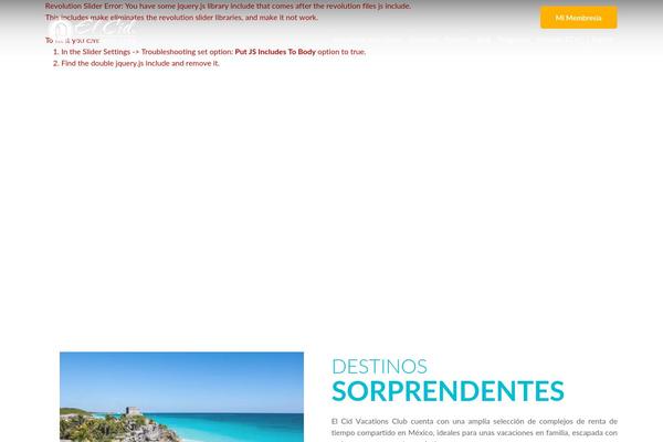 Site using Revslider-5.3 plugin