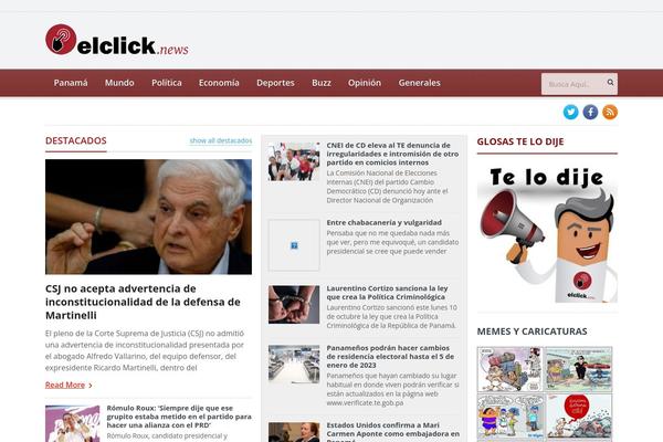 Gadgetine theme site design template sample