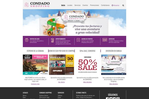 elcondadoshopping.com site used Condado