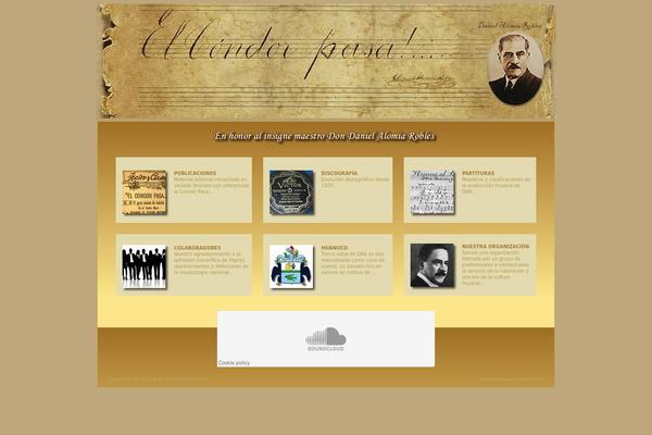 News theme site design template sample
