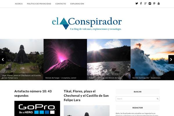 Pro Blogg theme site design template sample