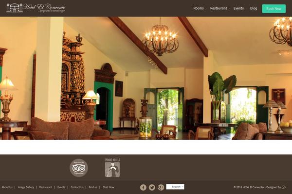 elconventonicaragua.com site used Convento