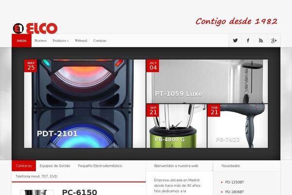 Nexus theme site design template sample