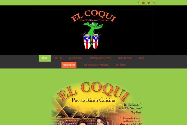 PRESSO theme site design template sample
