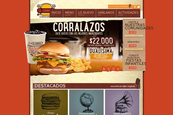 corral theme websites examples