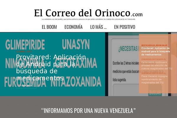 Typo theme site design template sample