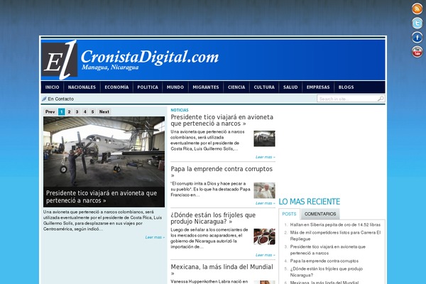 elcronistadigital.com site used Transcript