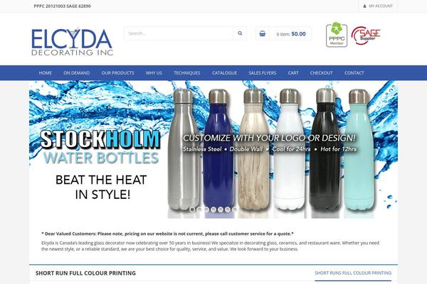 KuteShop theme site design template sample