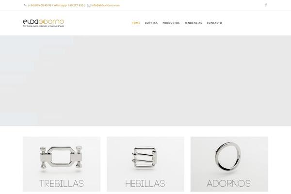 eldaadorno.com site used Wp_suarez_child