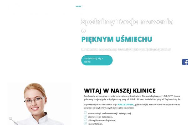 Site using Soslider-social-slider plugin