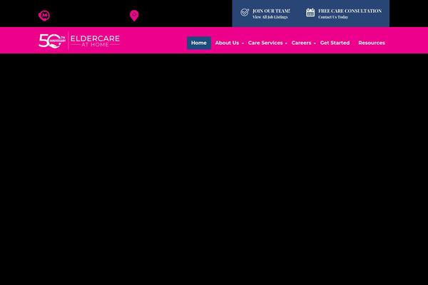Senior theme site design template sample