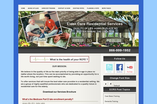 eldercareresidentialservices.com site used Deep Silent