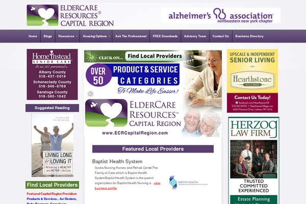 eldercareresourcesalbany.com site used Seventeen