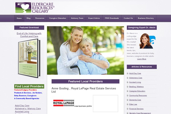 Seventeen theme site design template sample