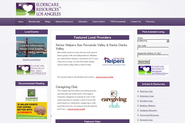 Seventeen theme site design template sample
