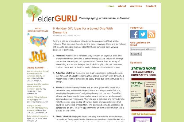 Thesis 1.8.6 theme site design template sample