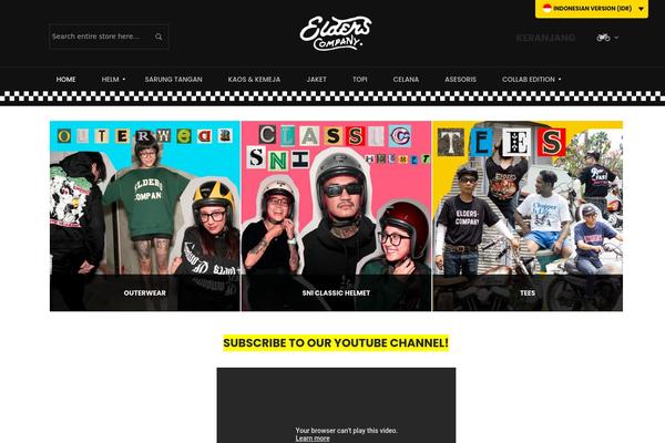Site using WOO Stickers by Webline plugin