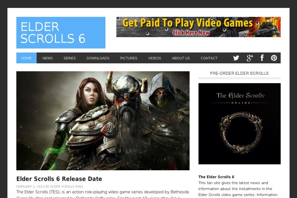 Metro Pro theme site design template sample