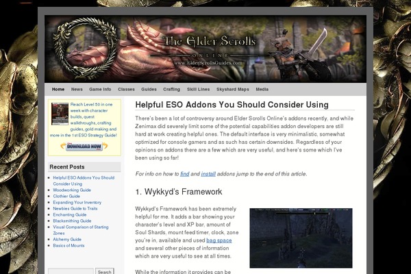 Weaver theme site design template sample