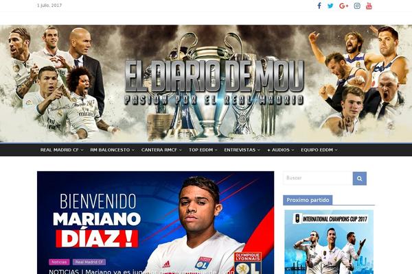 Bam theme site design template sample