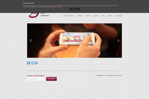 Site using Themetrust-social plugin
