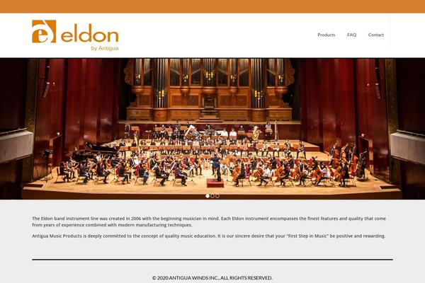 Site using Vconepage plugin