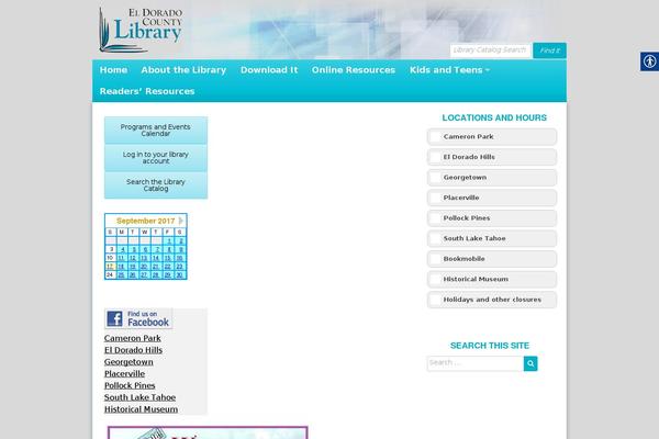 Site using Library-bookshelves plugin