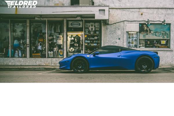 Ronneby theme site design template sample