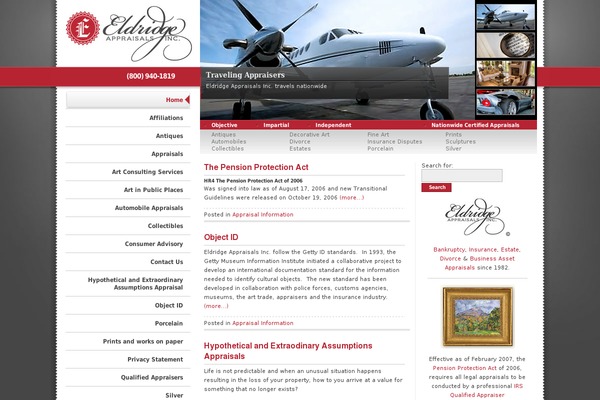 eldridgeappraisals.com site used Eldridge
