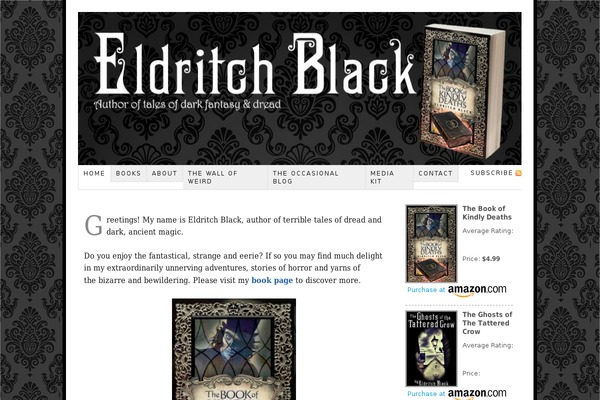Author Pro theme site design template sample