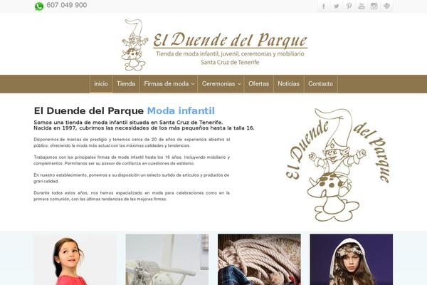 Envision theme site design template sample