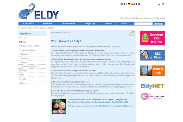 eldy.de site used Eldy-new