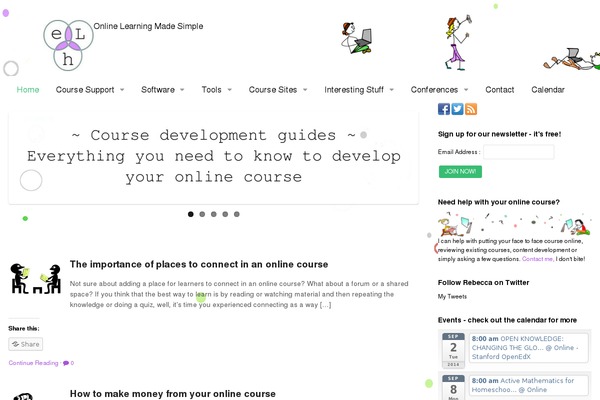 elearnhub.org site used Extra