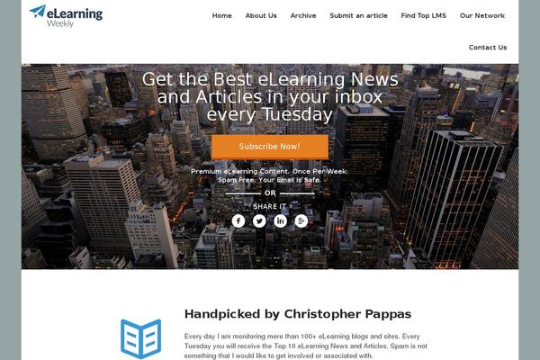 elearning-weekly.com site used Weekly