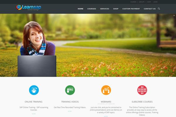 WPLMS theme site design template sample