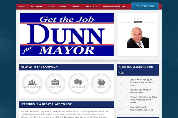Politic theme site design template sample