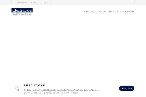 Renovate theme site design template sample